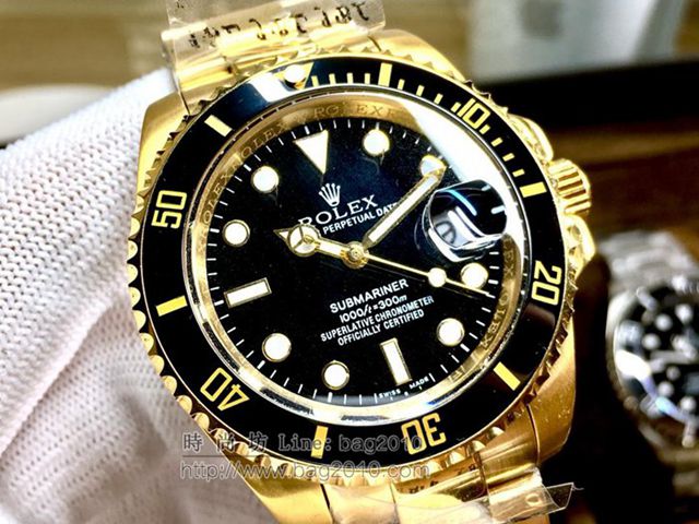 勞力士手錶 勞力士經典款式 Rolex水鬼SUB潛航者升級版 勞力士機械男表  hds1211